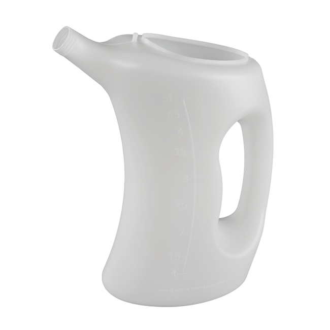 Graduated oil cans 5 lt, PE-HD